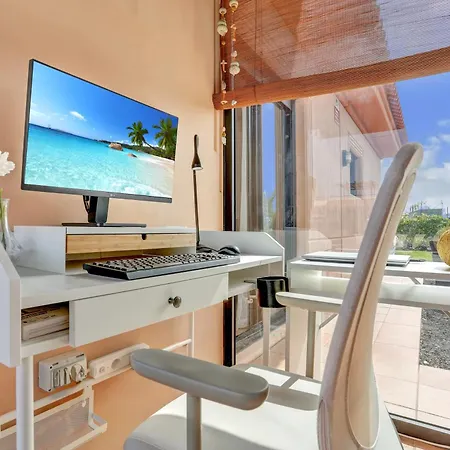 Villa La Torre Del Mar, Un Rincon En El Atlantico Lajares- Origomare - Remote Work